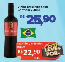 Supermercados Savegnago Vinho brasileiro saint germain oferta