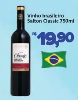 Supermercados Savegnago Vinho brasileiro salton classic oferta