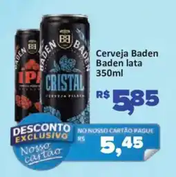 Supermercados Savegnago Cerveja Baden Baden lata oferta