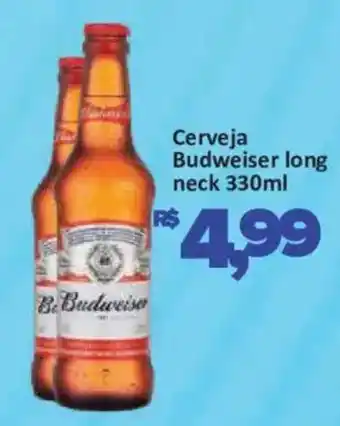 Supermercados Savegnago Cerveja Budweiser long neck oferta