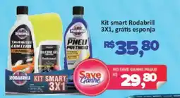 Supermercados Savegnago Kit smart rodabrill oferta