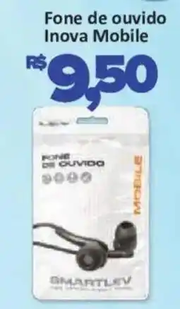 Supermercados Savegnago Fone de ouvido inova mobile oferta