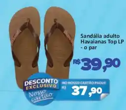 Supermercados Savegnago Sandália adulto Havaianas Top LP oferta