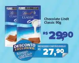 Supermercados Savegnago Chocolate lindt classic oferta
