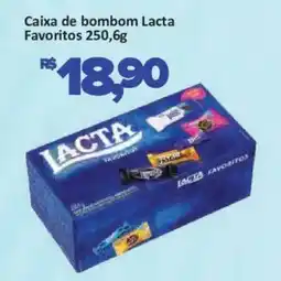 Supermercados Savegnago Caixa de bombom lacta favoritos oferta