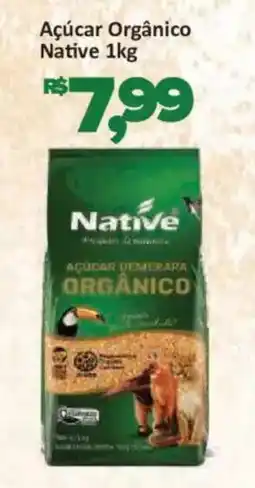 Supermercados Savegnago Açúcar orgânico native oferta