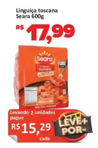 Supermercados Savegnago Linguiça toscana oferta