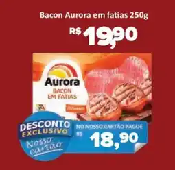 Supermercados Savegnago Bacon aurora em fatias oferta