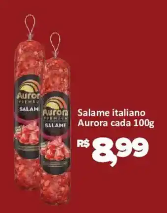 Supermercados Savegnago Salame italiano aurora oferta