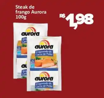 Supermercados Savegnago Steak de frango aurora oferta