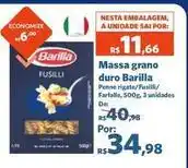 Sam's Club Barilla - massa grano duro oferta
