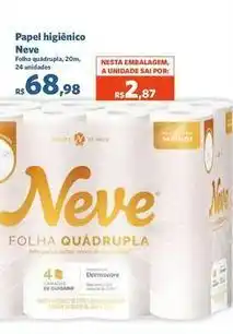 Sam's Club Neve - papel higiénico oferta