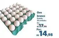 Sam's Club Ovo branco oferta