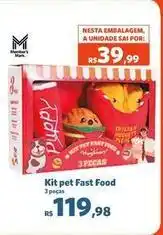 Sam's Club Puppy - kit pet fast food oferta