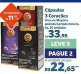 Sam's Club 3 corações - capsulas oferta