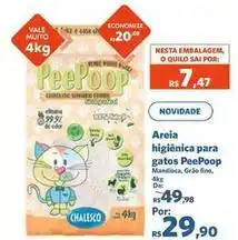 Sam's Club Vale - areia higiênica para gatos oferta