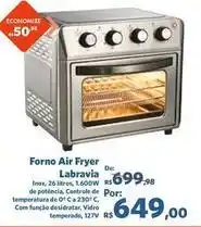 Sam's Club Inox - forno air fryer labravia oferta