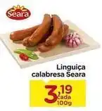 Carrefour Seara - linguiça calabresa oferta