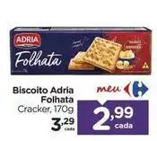 Carrefour Adria - biscoito folhata oferta