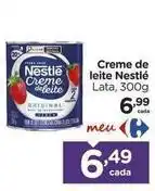 Carrefour Nestlé - creme de leite oferta
