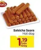 Carrefour Seara - salsicha oferta