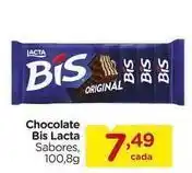Carrefour Lacta - chocolate bis oferta