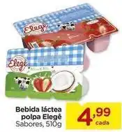 Carrefour Elegê - bebida láctea polpa oferta