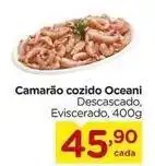 Carrefour Oceano - camarão cozido oferta