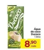 Carrefour Ducoco - água de coco oferta