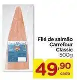 Carrefour Carrefour - filé de salmão classic oferta