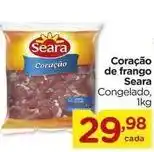 Carrefour Seara - coração de frango oferta
