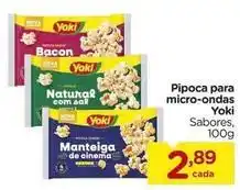 Carrefour Yoki - pipoca para micro-ondas oferta