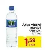 Carrefour Igarapé - água mineral oferta