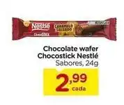 Carrefour Nestlé - chocolate wafer chocostick oferta
