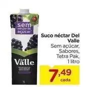 Carrefour Del valle - suco néctar oferta