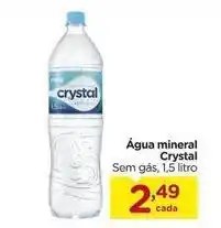 Carrefour Crystal - água mineral oferta
