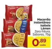 Carrefour Isabela - macarrão instantâneo oferta