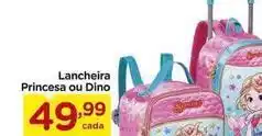 Carrefour Princesas disney - lancheira oferta