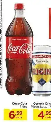 Carrefour Coca-cola - cerveja oferta