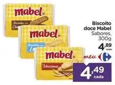 Carrefour Mabel - biscoito doce oferta