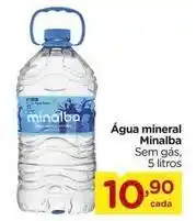 Carrefour Minalba - água mineral oferta