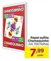 Carrefour Chamequinho - papel sulfite oferta
