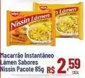 Max Atacadista Nissin - macarrão instantâneo lámen sabores pacote oferta