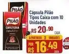 Max Atacadista Pilão - cápsula tipos caixa com 10 unidades oferta