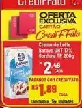 Max Atacadista Batavo - creme de leite uht 17% oferta