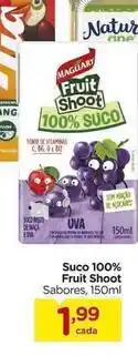 Carrefour Maguary - suco 100% fruit shoot oferta