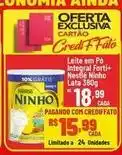 Max Atacadista Nestlé - leite em pó integral forti+ ninho oferta