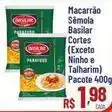 Max Atacadista Basilar - macarrão sêmola cortes (exceto ninho e talharim) oferta