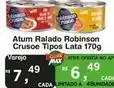 Max Atacadista Max - atum ralado robinson crusoe tipos oferta
