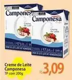 Atacadão Camponesa - creme de leite oferta
